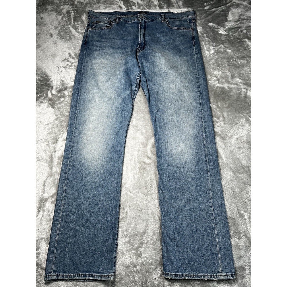 Polo Jeans Men Size 42x34 Straight Blue Denim